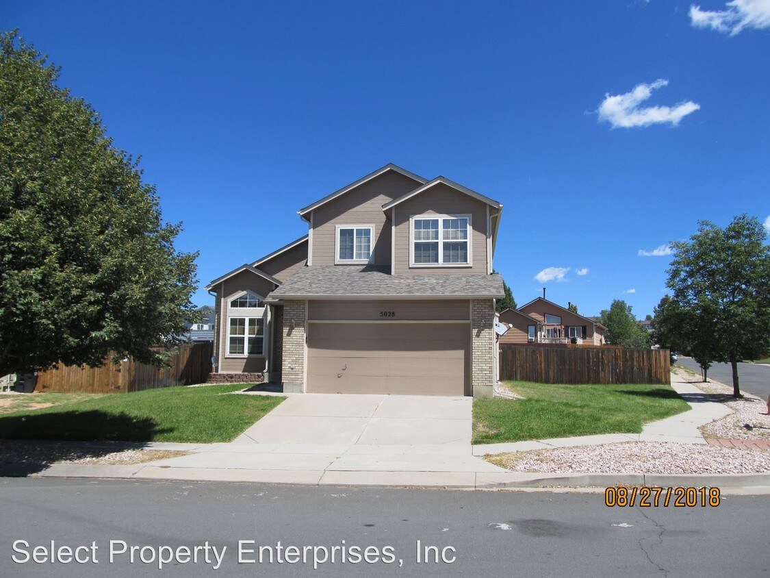 5028 Fossil Butte Dr, Colorado Springs, CO 80923 House Rental in