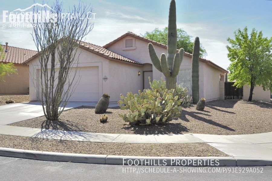 5495 W Whiptail Ct, Marana, AZ 85658 Townhome Rentals in Marana AZ