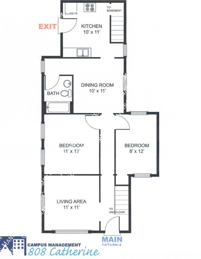 Photo - 808 Catherine St Apartment