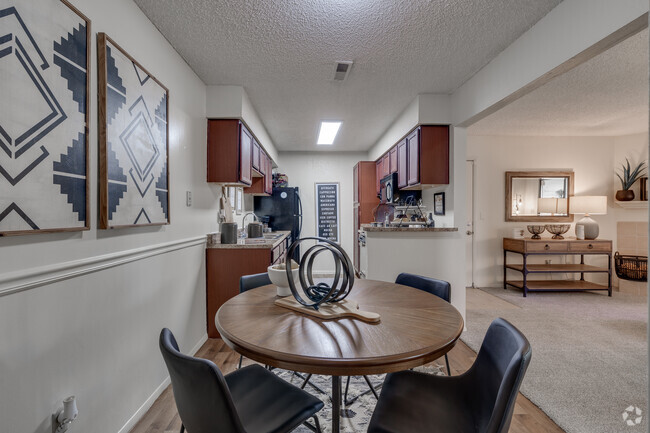 2BR, 2BA - 1100SF- Kitchen Area - Sugarberry Apartments