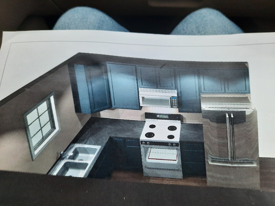 Kitchen rendering - 40016 Linden Dr