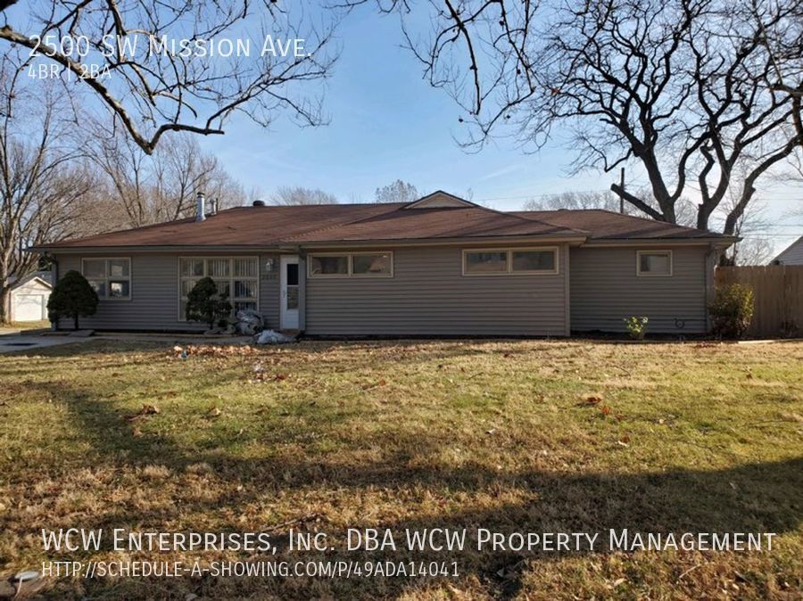 Great Home With A Park In The Backyard House For Rent In Topeka Ks Apartments Com