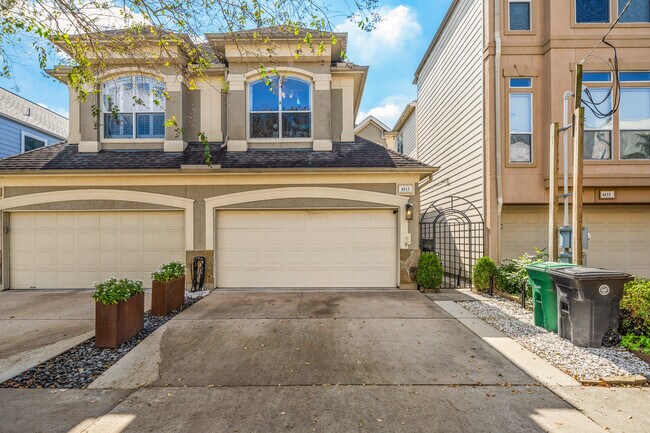 Large Garage with storage and bike racks - off street private driveway for 2 cars - 6113 Maxie St