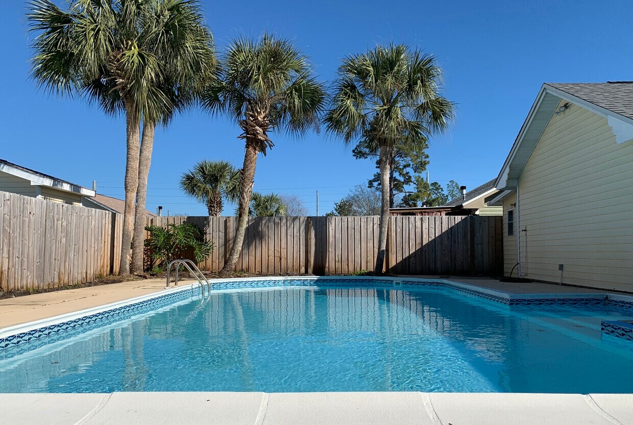 Outdoor Living Space with Oversized Pool - 151 Heritage Cir