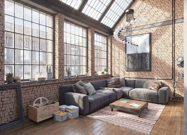 Free-scene-Industrial-Loft-Roman-Kolyada - Flats at Lake Lanier