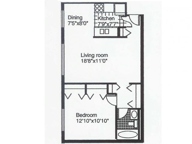 1br/1ba - Pine Grove