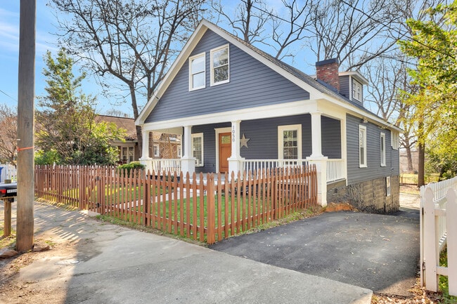 front yard - 1050 Tilden St NW