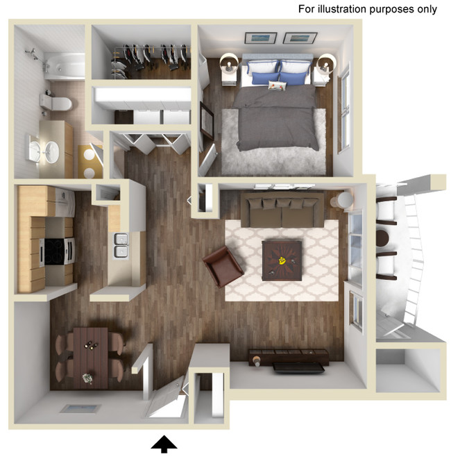 Floorplan - Oak Park Village