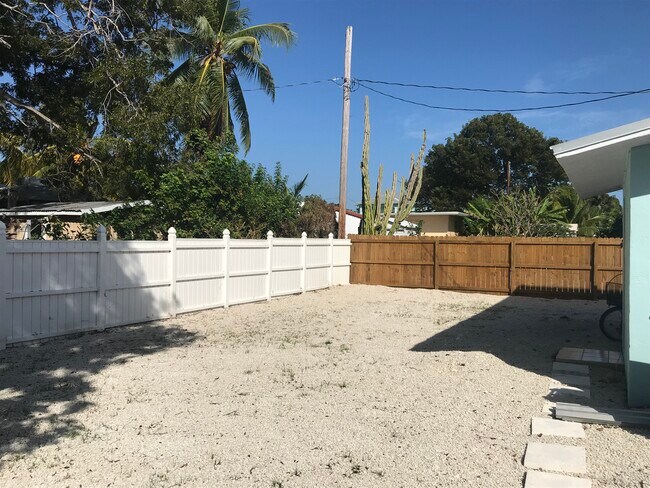 Oversized yard back and left side - 100 Marina Ave
