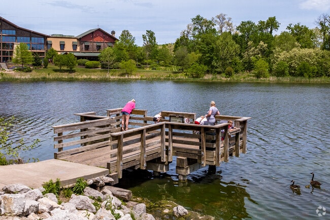 Waterfall Park pier for fishing.