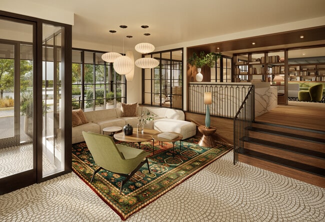 Lobby Entrance - Arbor College Park Apartments