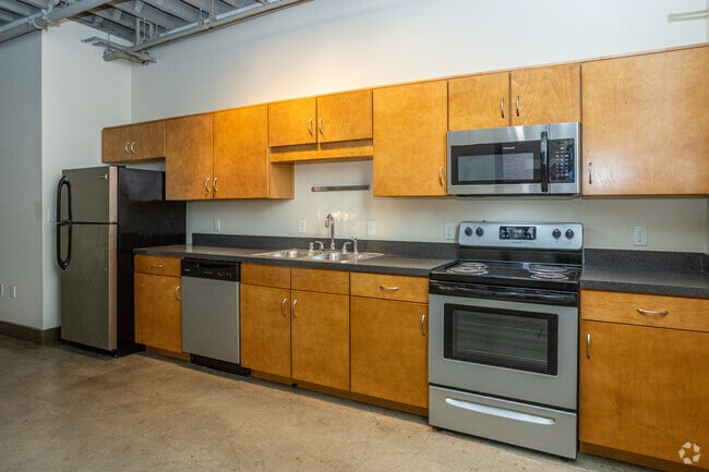 Studio, 1BA - 895 SF - Kitchen - Whiskey Row Lofts