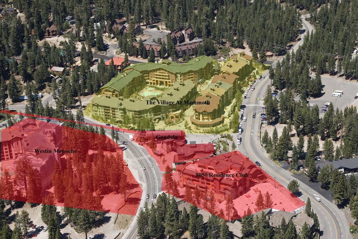 Aerial Photo - White Mountain Lodge
