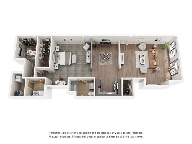 Interior Photo - The Lofts at Elk Terminal