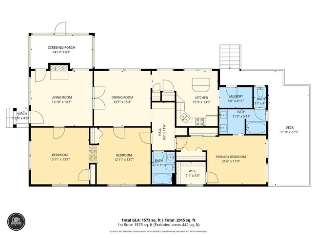 Foto del edificio - Downtown Greer Charmer: Spacious 3-Bed, 2 BA Home with Screened Porch, Carport & Hardwoods, NO AP...