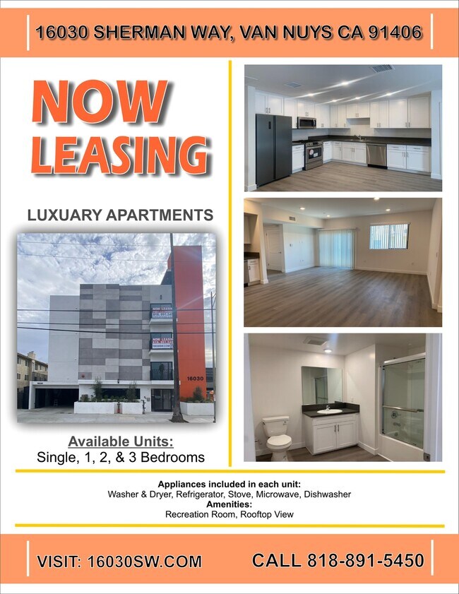 Foto del edificio - 16030 Sherman Way, Unit A-1BDb