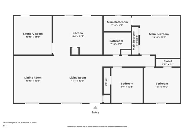 Building Photo - Cute 3 Bedroom Home in Huntsville!