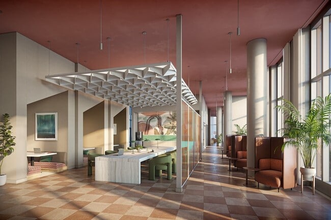 Sol Modern Phoenix Apartments Co-Working Lounge - Sol Modern