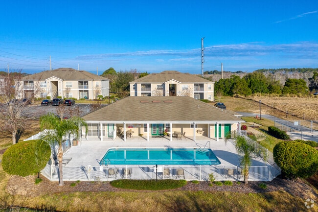 Pool Aerial - Arbours at Silver Lake