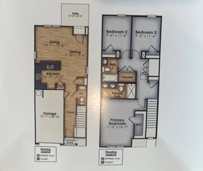 Floorplan - 4162 High Glen Dr