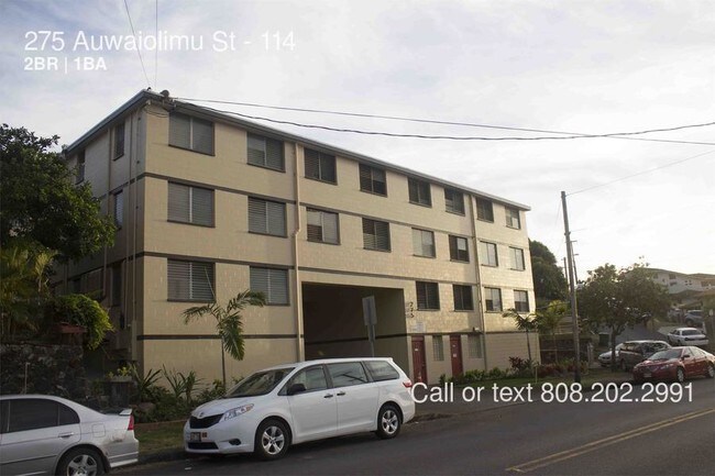 Foto del edificio - 275 Auwaiolimu St