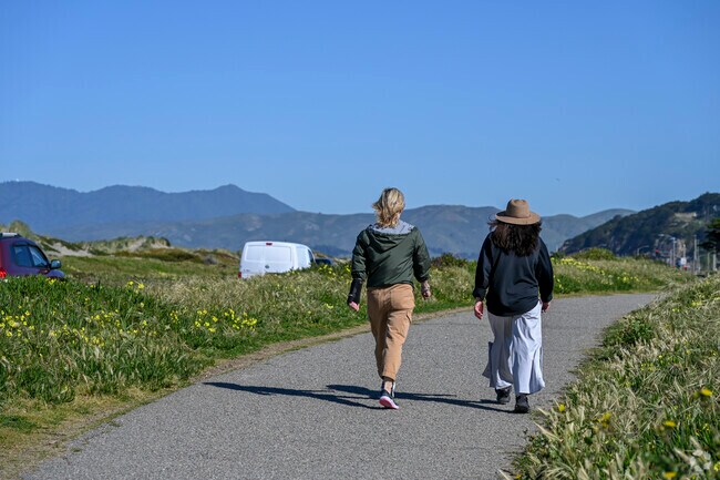 The walking pads near Ocean Beach are phenomenal.