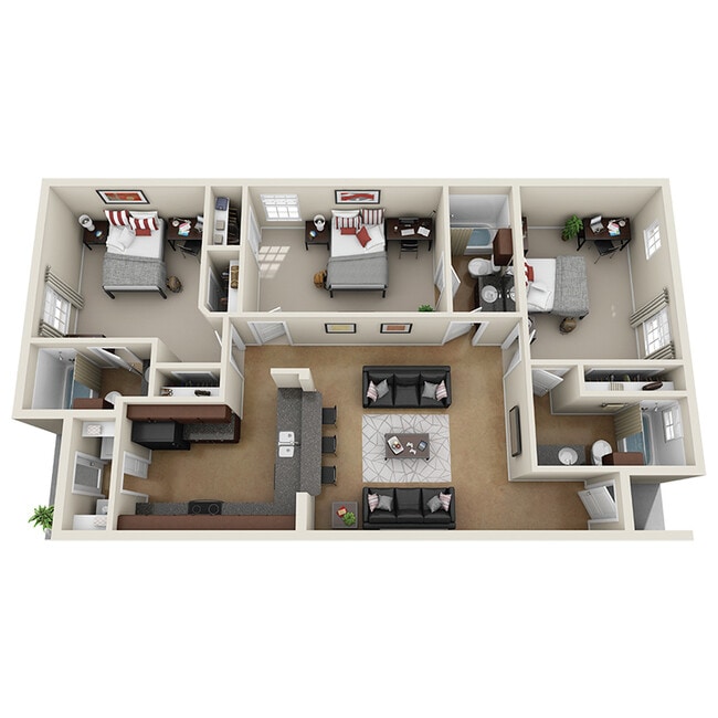 Building Photo - The Barracks Townhomes