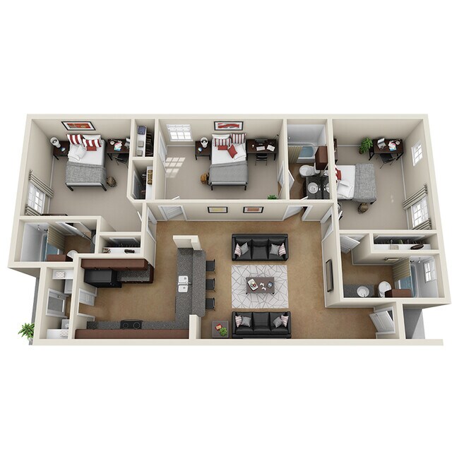 Foto del edificio - The Barracks Townhomes