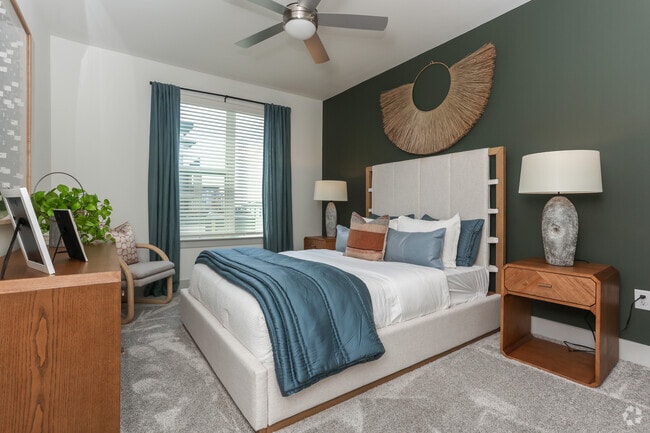 1BR, 1BA - A3 - Charlotte - Bedroom - The Southerly at Terrell