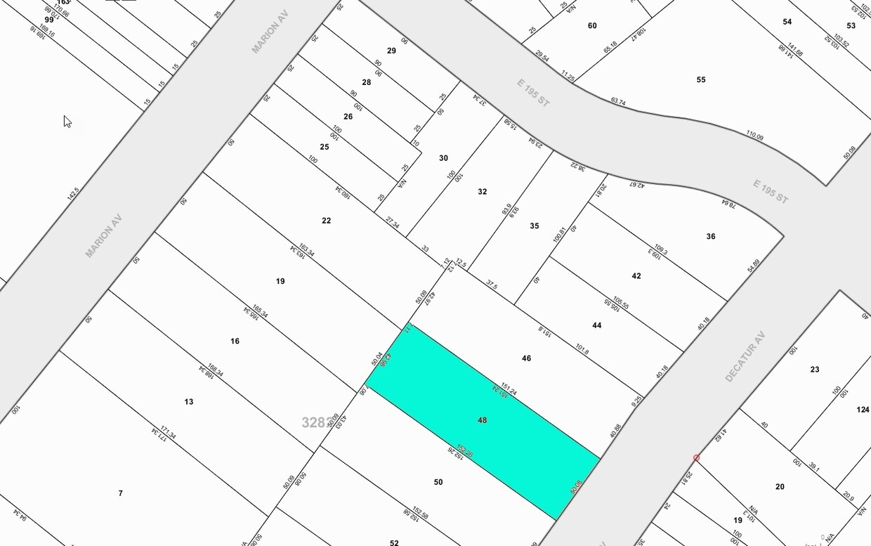 Plat Map - 2661 Decatur Ave
