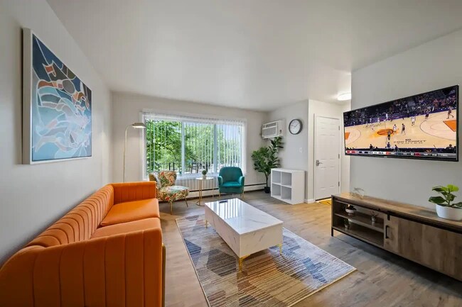 Entrada/Sala de estar - Ava Sterling Apartments