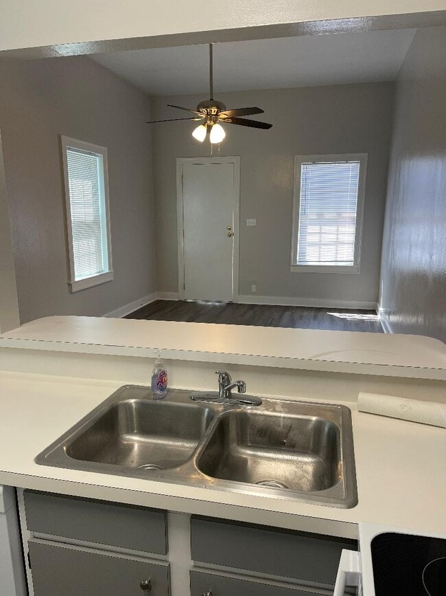Kitchen looking into den - 739 Valence St
