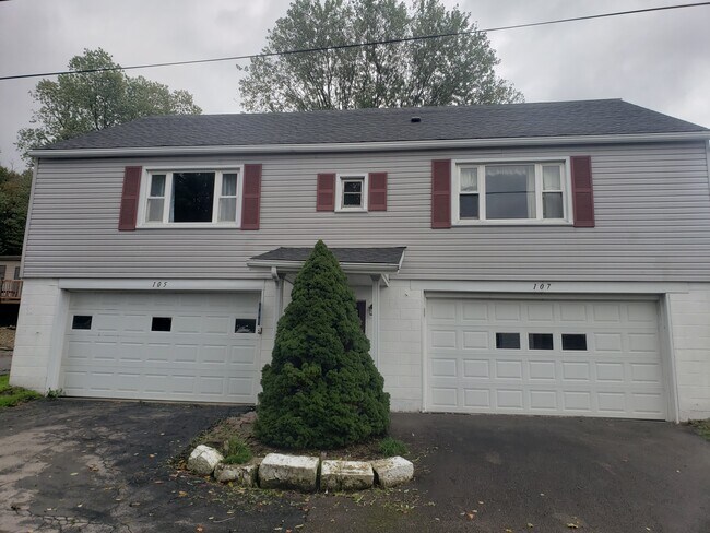 Front of Duplex - 107 Olive St