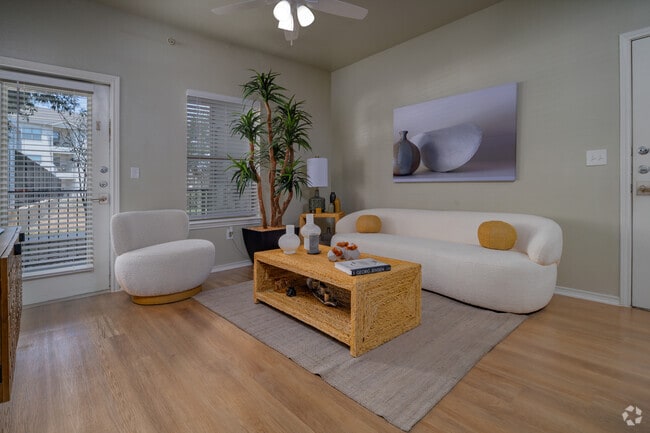 2HAB, 1BA - Sala de estar de 881 pies cuadrados - Nova Vista Apartments at Woodlake