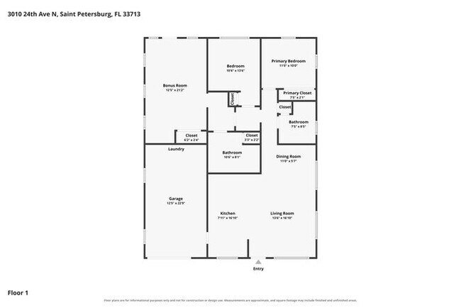 Building Photo - Comfortable 3-Bedroom Home in St. Petersburg