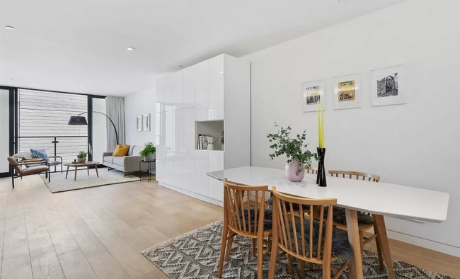 Living/Dining - 616 20th St Apartment