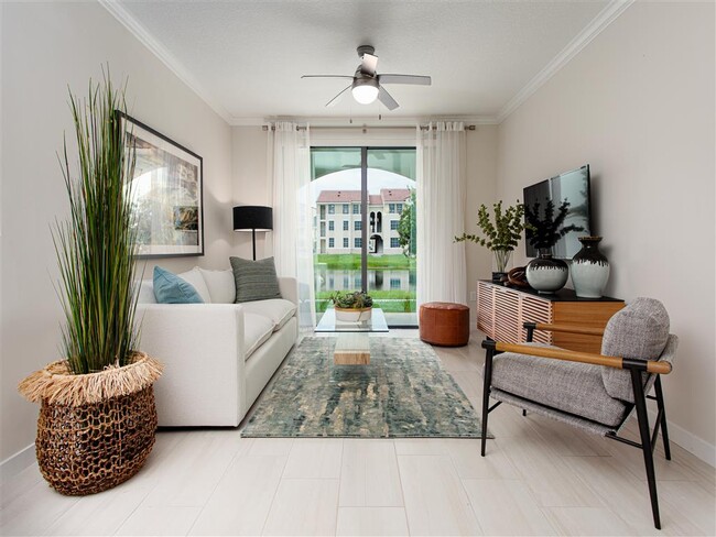 Living Room. - The Atlantic Palms at Tradition