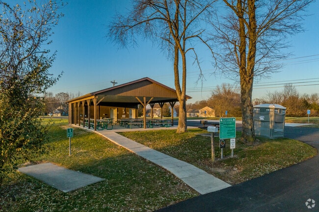 All parks in Pickerington offer convenient restrooms and picnicking areas.