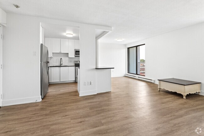 2 chambres, 1 salle de bain - 862 pi² - Salon - 401 West Street North