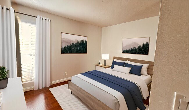 Virtually Staged Bedroom #2 - 15425 Sherman Way