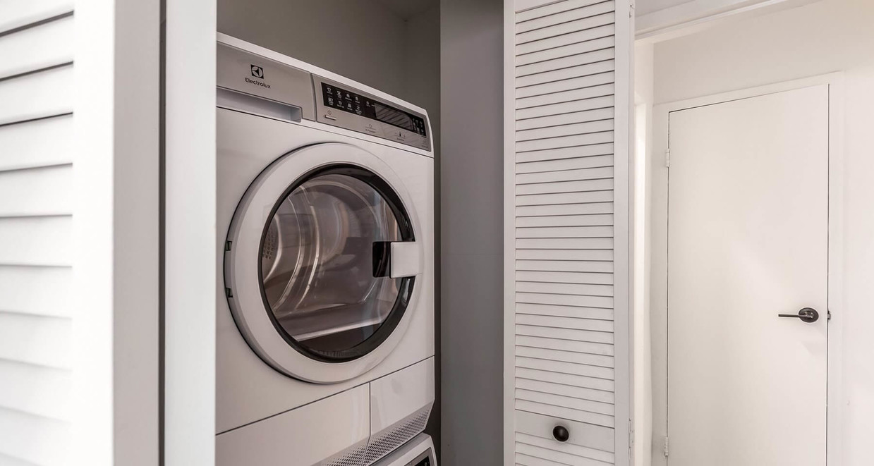 Washer and Dryer in every apartment home. - Dominion