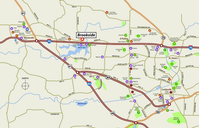 Great location with easy access to Highway 70 and 64/40 - 309 Burning Brook Dr