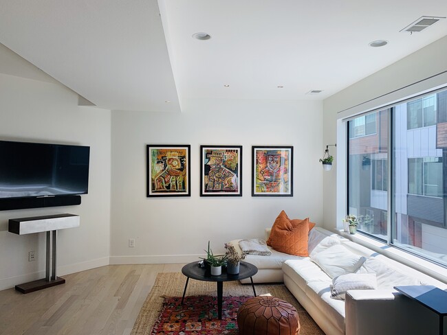 Living room - 3336 Tejon St Townhome
