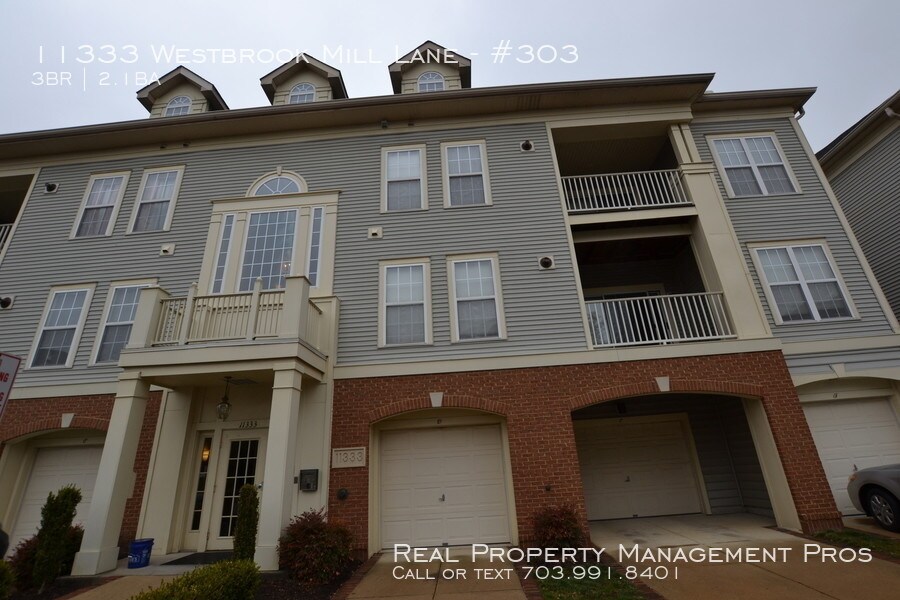 11333 Westbrook Mill Ln Unit 303, Fairfax, VA 22030 Condo for Rent