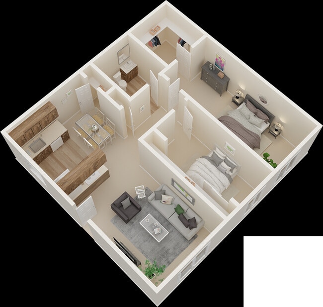 Bay - Floor Plan - Marina Village West