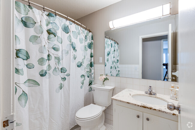 212 Building - 1BR, 1BA - 550SF - Bathroom - Charlton Terrace