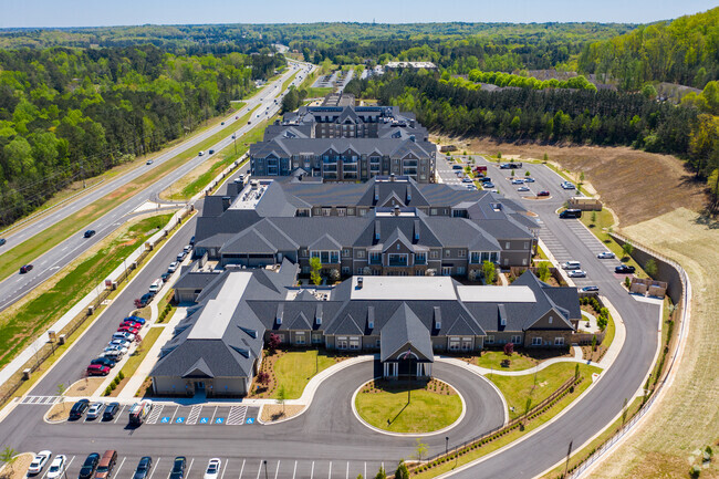 Aerial Photo - Holbrook of Woodstock