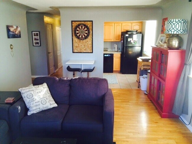 Living Room looking into Kitchen and Hall - 2259 S Josephine St