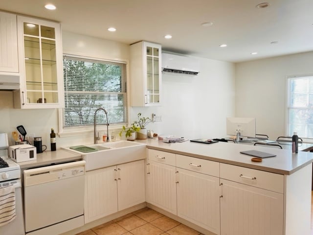 Kitchen into Dining w/ AC unit - 12114 Ohio Ave