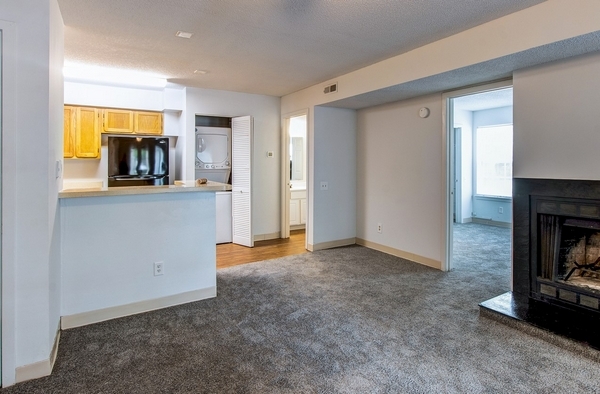 Kitchen/Living Area-Classic - Haven at City Center Apartments